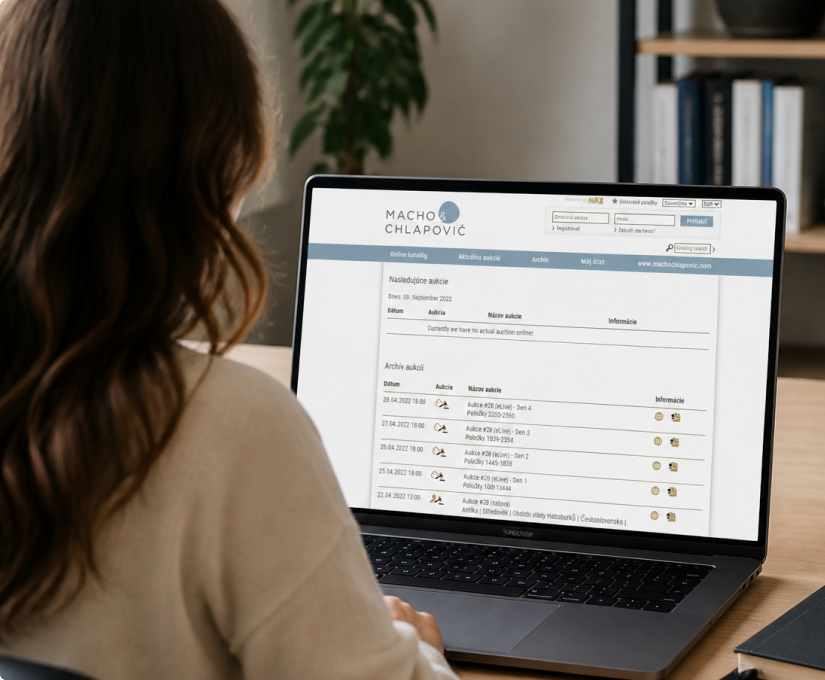 Online participation in an eLive Auction