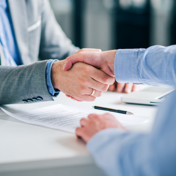 Signing the Consignment Agreement