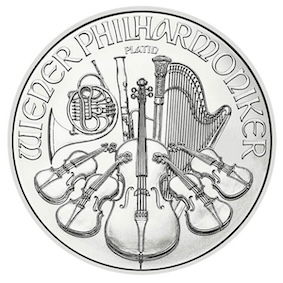 investiční platina mince