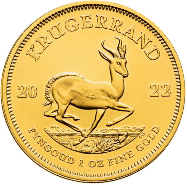 Krugerrand-gold coin