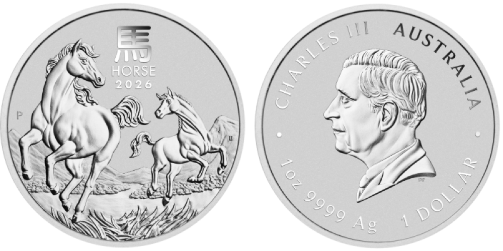 silver coin horse 2026