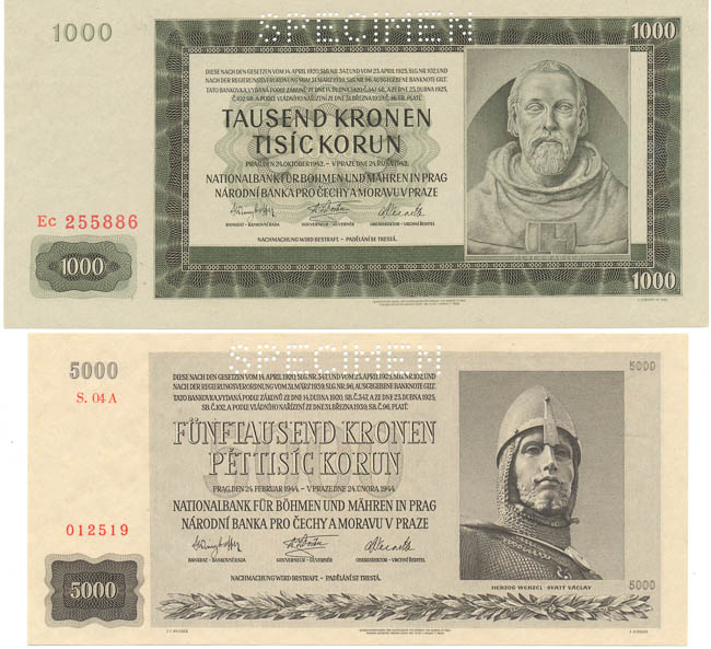 Lot of banknotes (2 pcs) - front