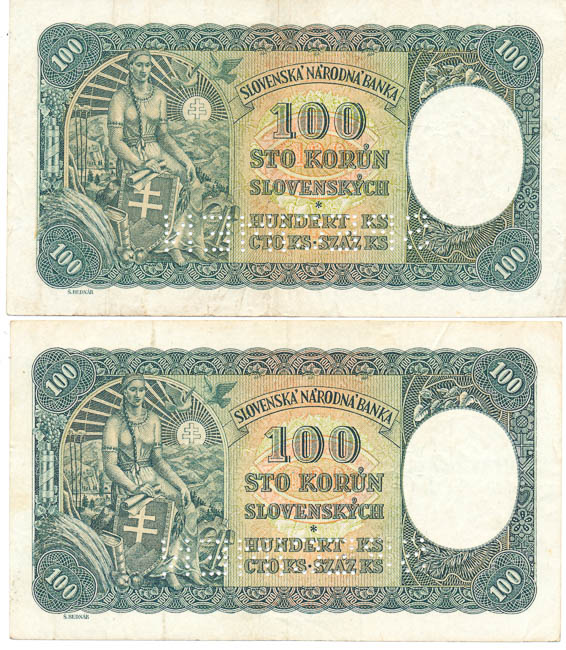 Lot of banknotes (2 pcs) - back