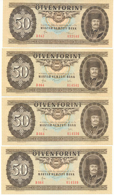 Lot of banknotes (16 pcs) - front
