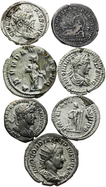 Denar, Antoninian (7 pcs) - front