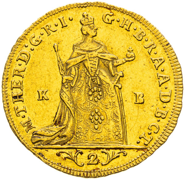 2 Ducats 1765 - front