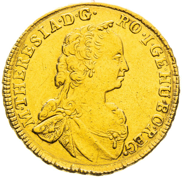 Ducat 1748 - front