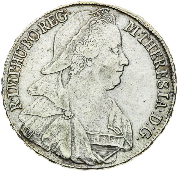 Thaler 1772 - front