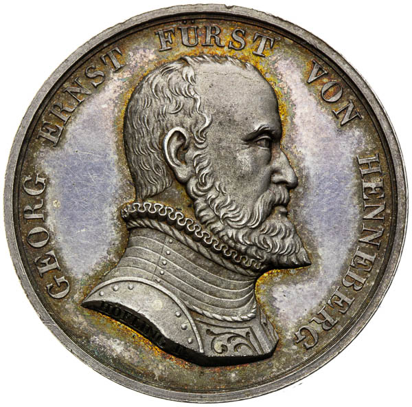 Silver medal 1844 - front