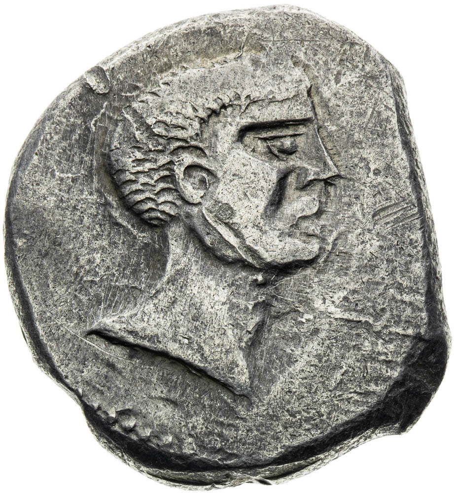 Hexadrachma (okolo 70–40 př. Kr.) - avers