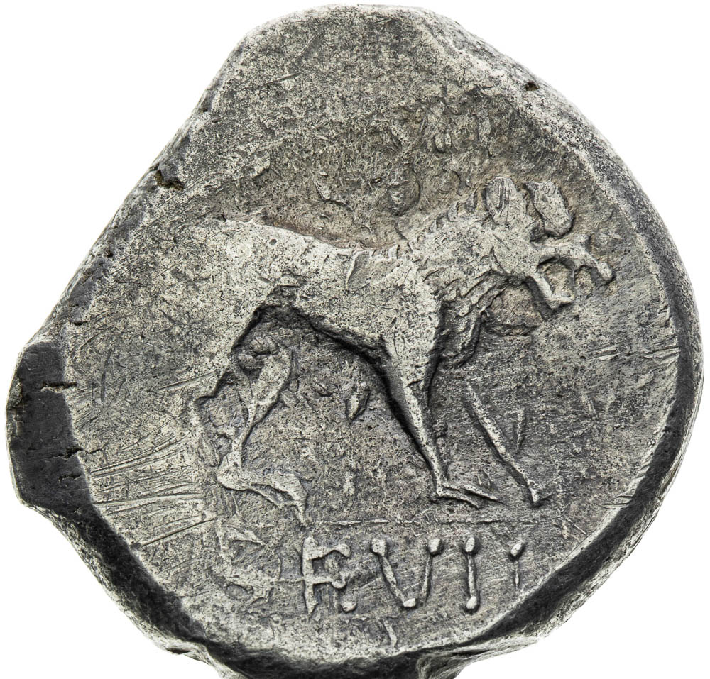 Hexadrachma (okolo 70–40 př. Kr.) - revers