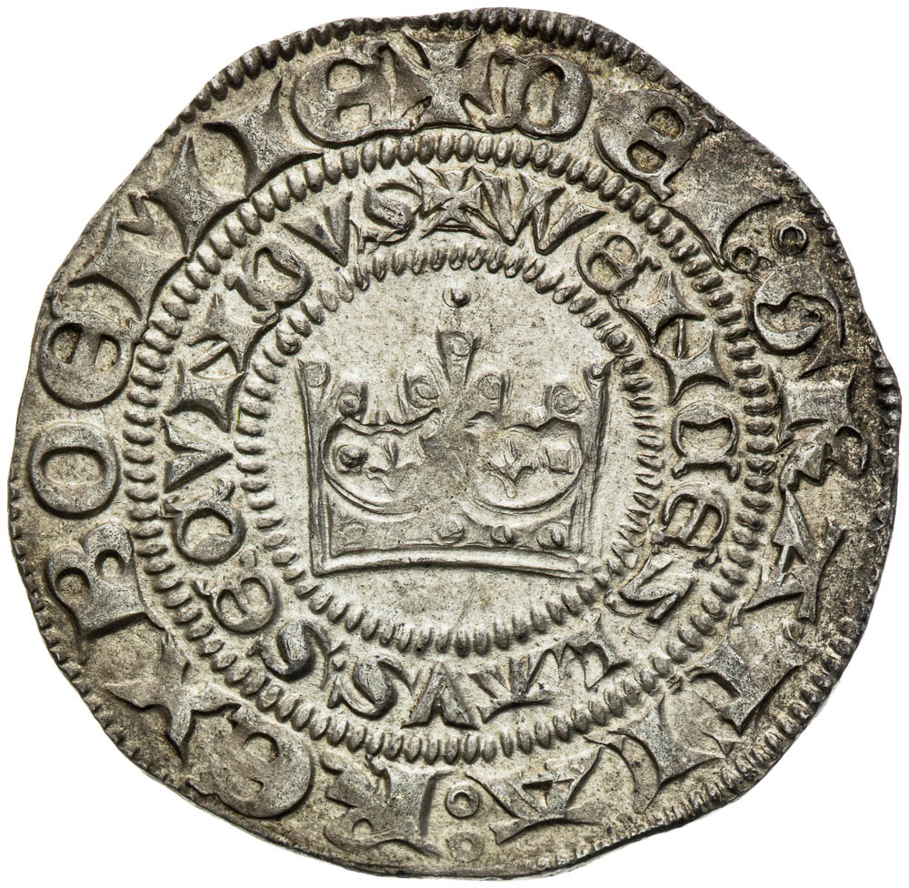 Pražský groš - avers