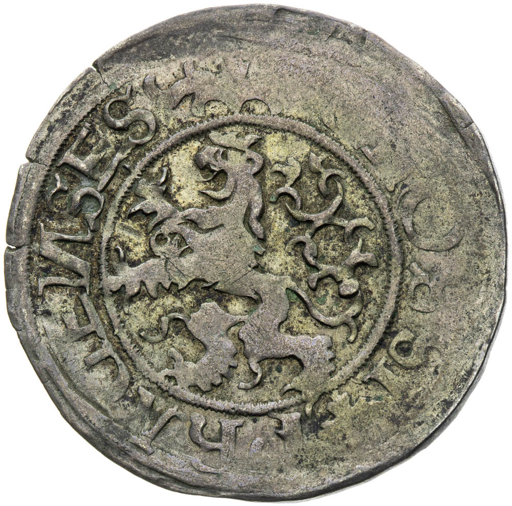 Pražský groš - revers