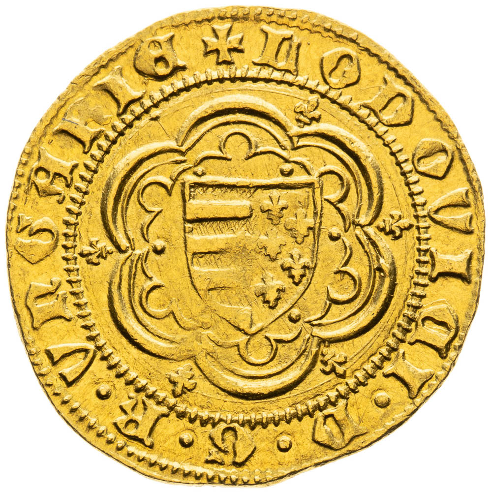 Dukát (1375-1382) - avers