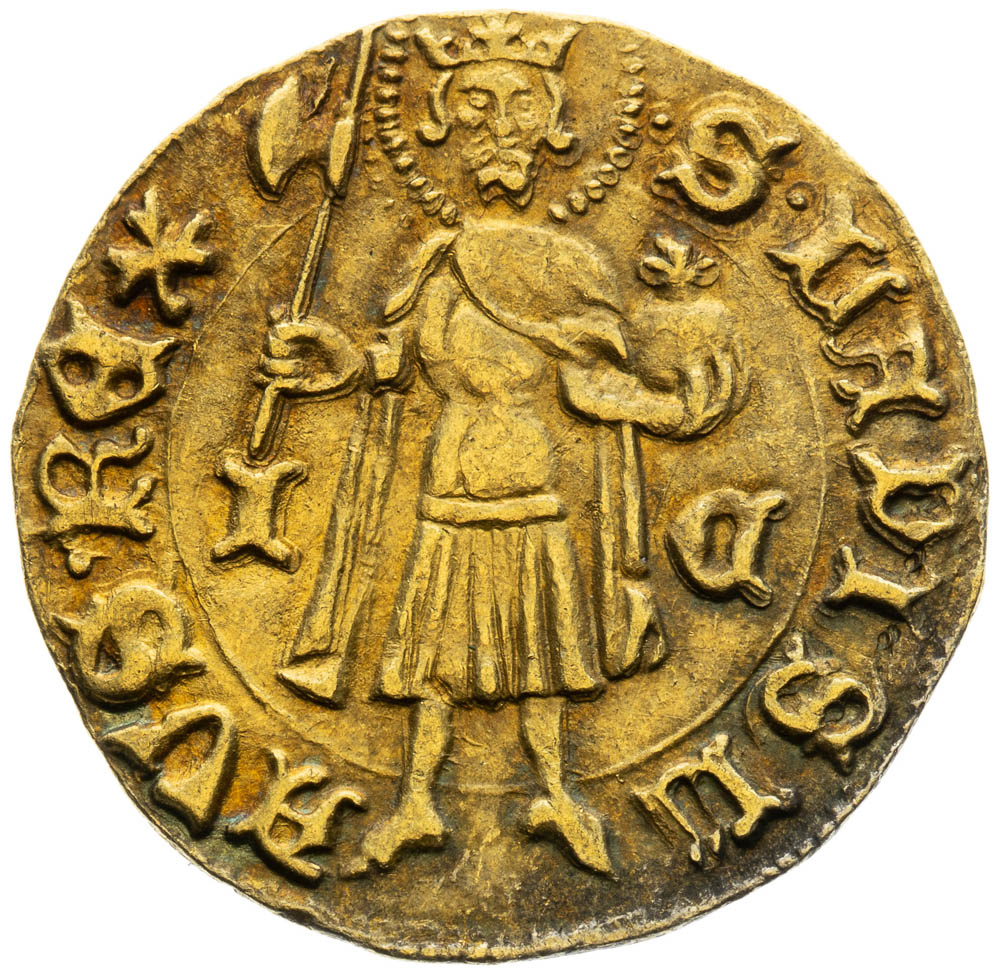 Dukát (1410) - revers