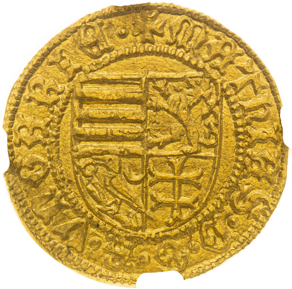 Dukát (1466) - averz