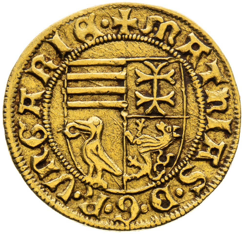 Dukát (1467) - averz