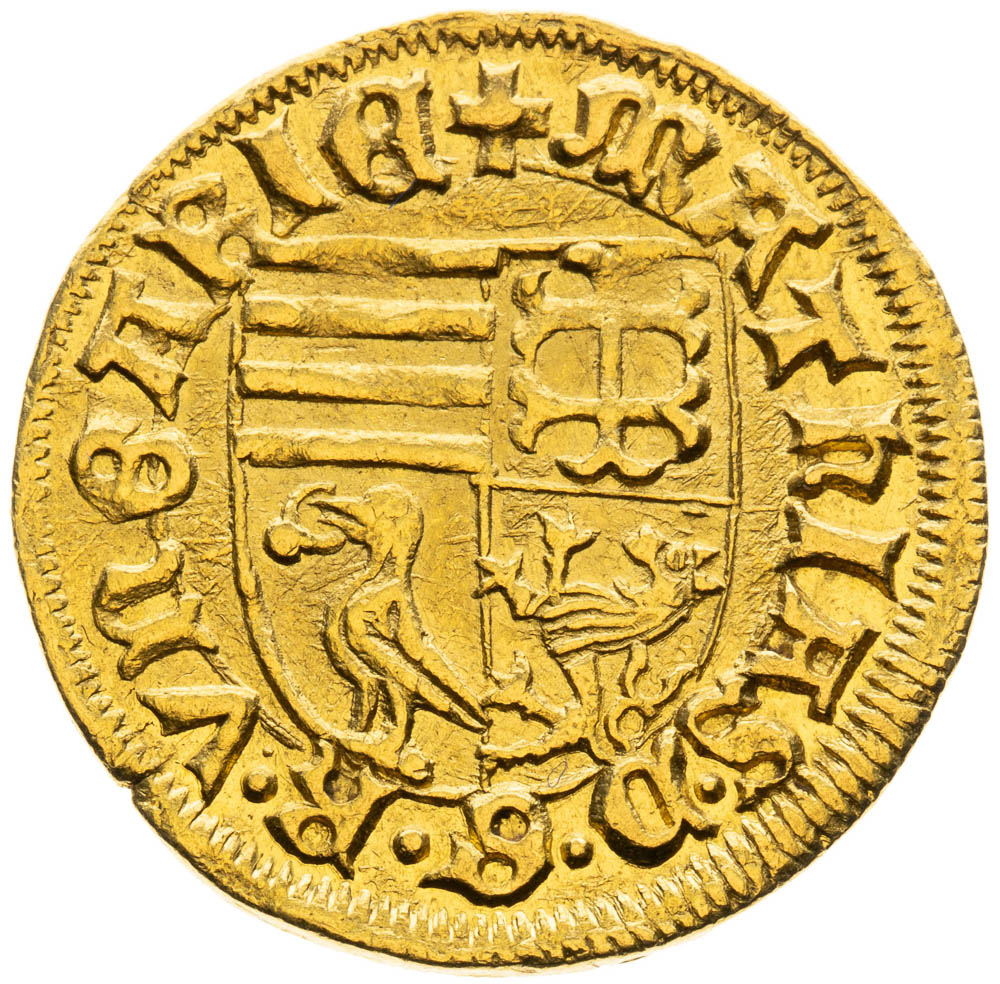 Dukát (1468-1469) - averz