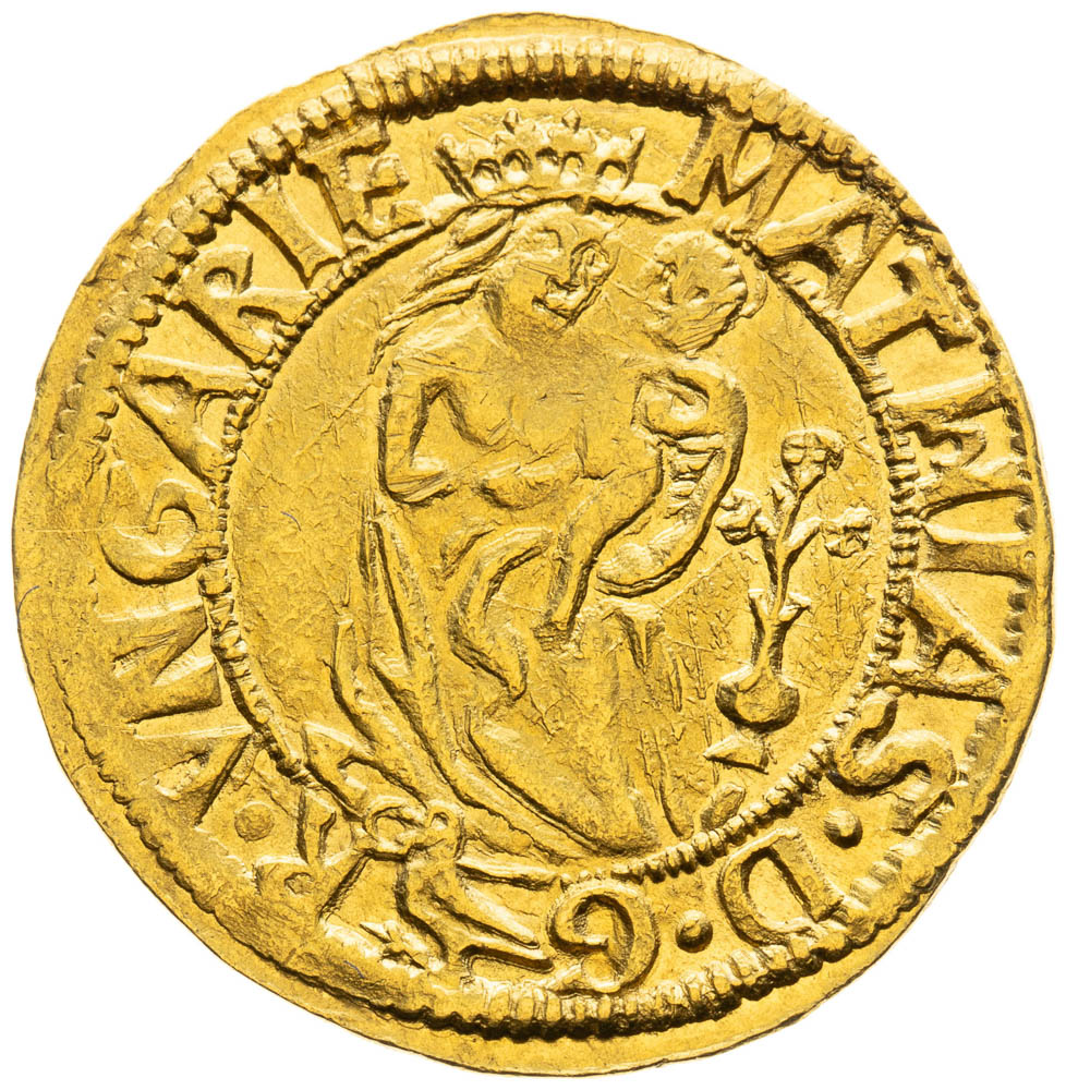 Dukát (1476-1478) - averz