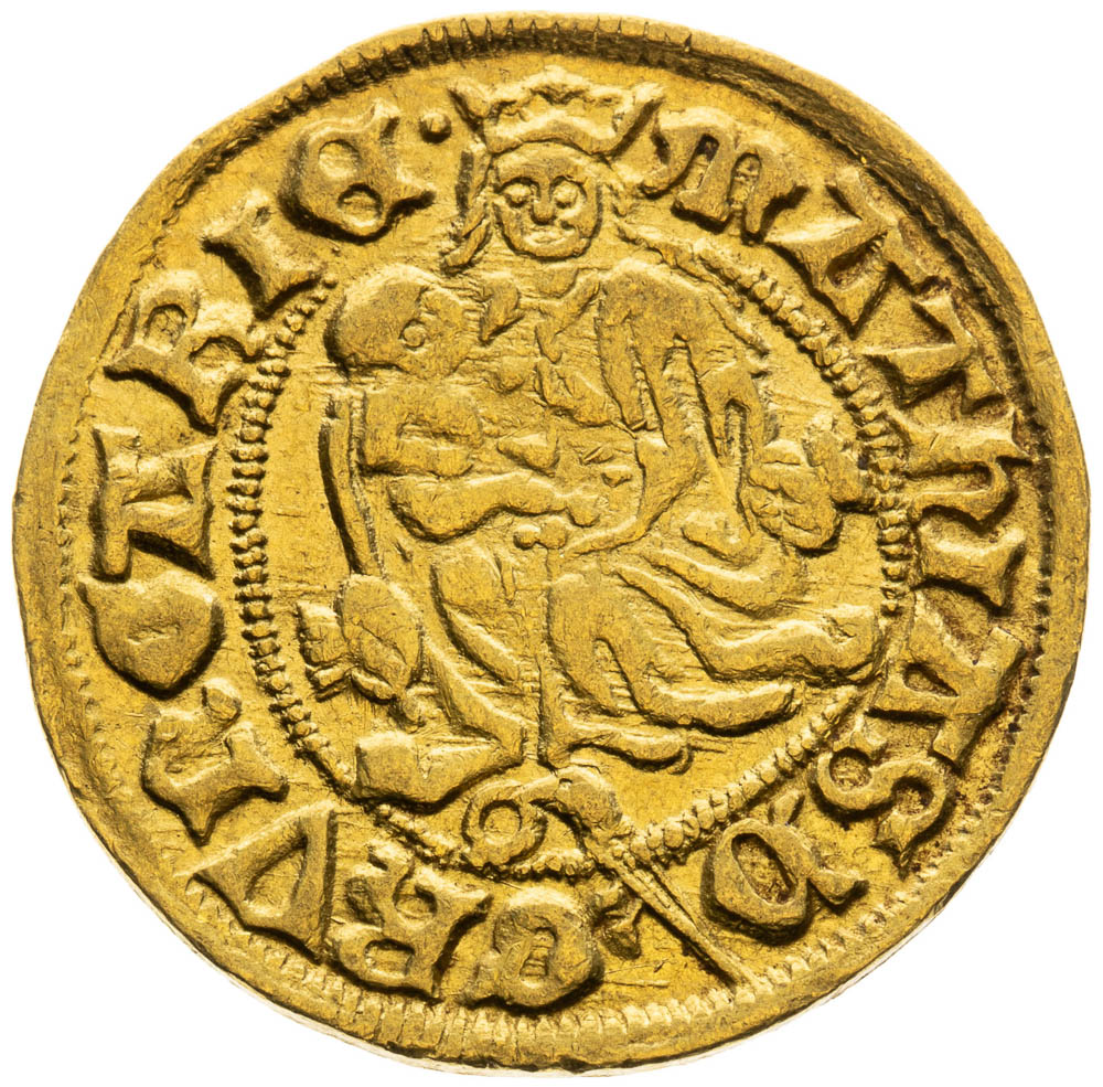 Dukát (1483-1485) - averz