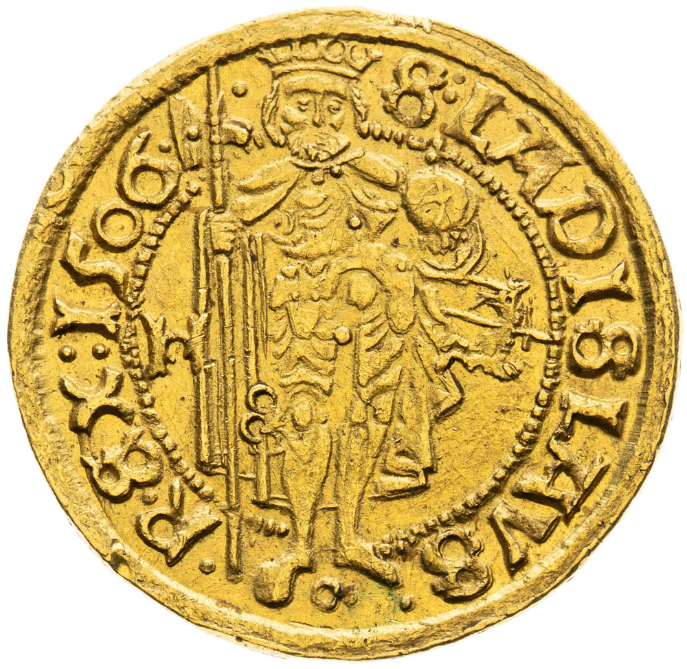 Dukát 1506 - reverz