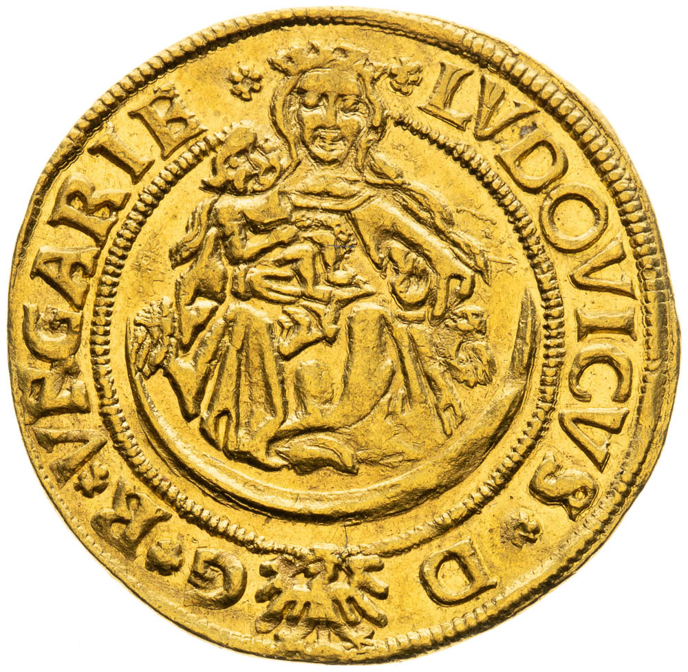 Dukát 1524 - averz