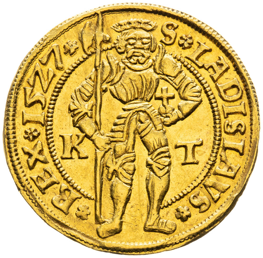 Dukát 1527 - revers