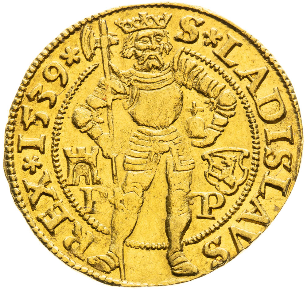 Dukát 1539 - revers