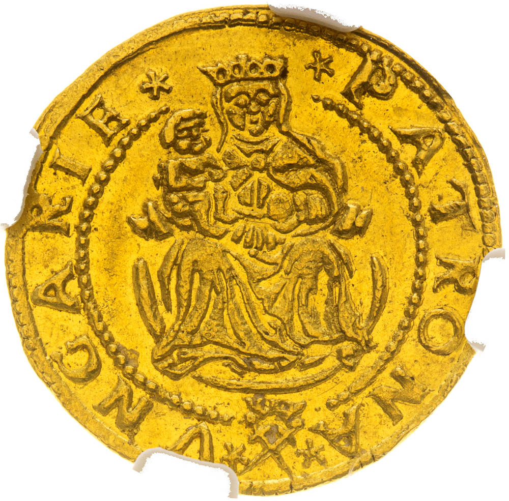 Dukát 1580 - revers