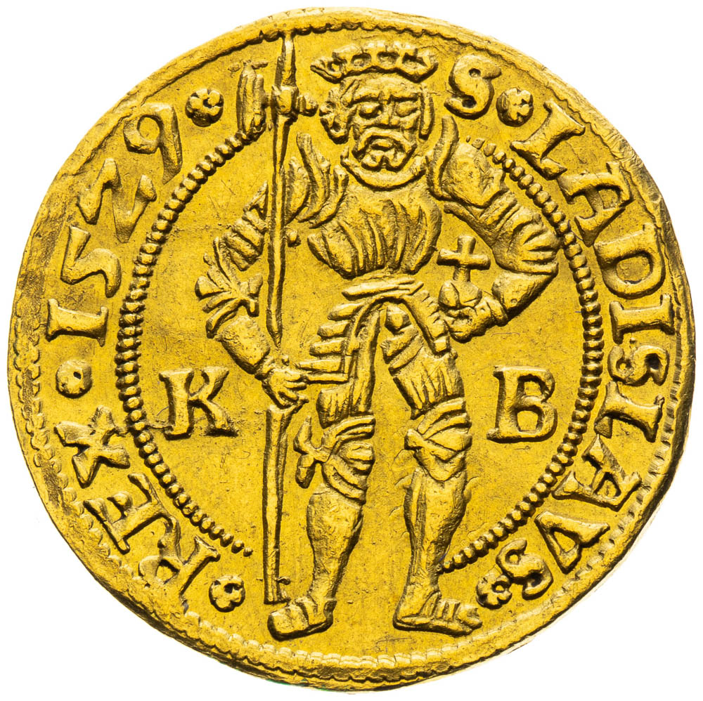 Dukát 1529 - revers