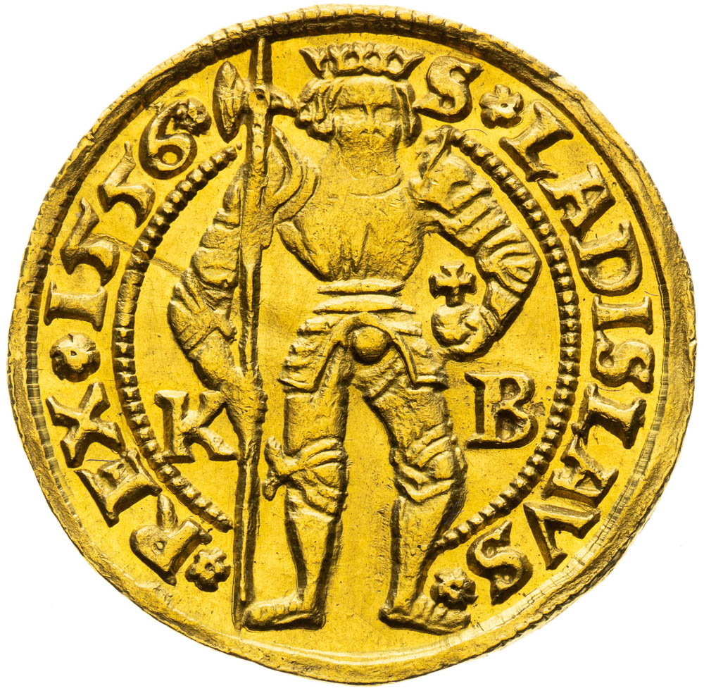 Dukát 1556 - revers