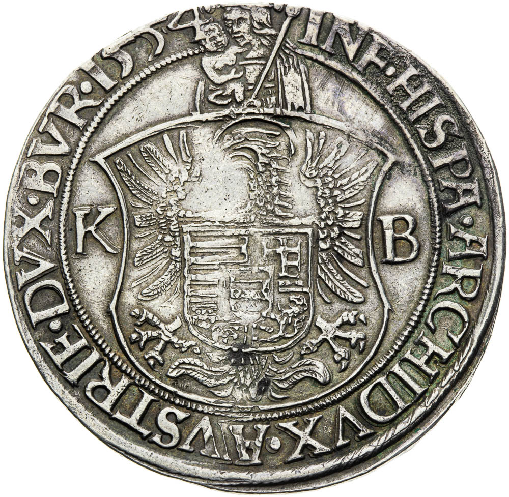 Tolar 1554 - revers