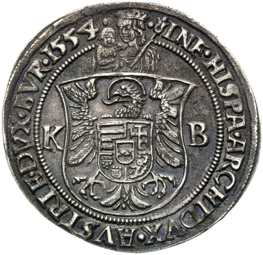 1/4 Tolar 1554 - revers