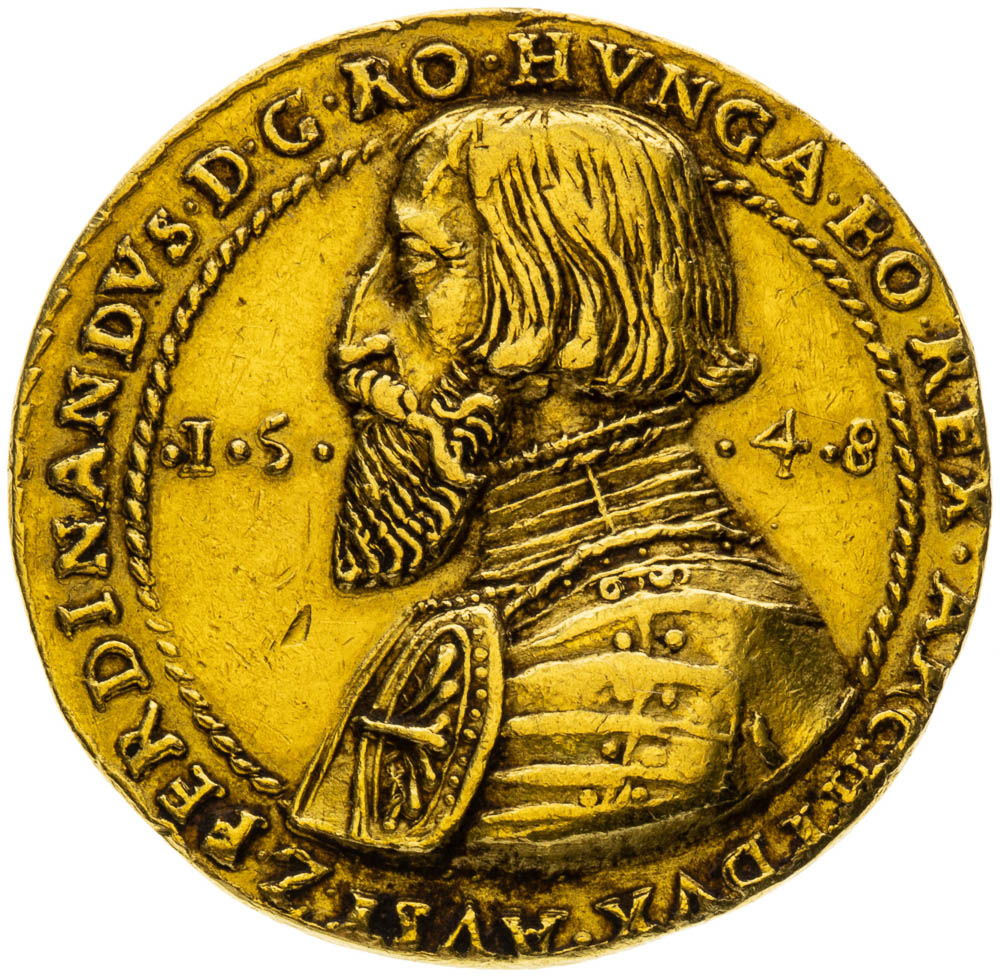 Gold Medal 1548 (4 Ducats) - front
