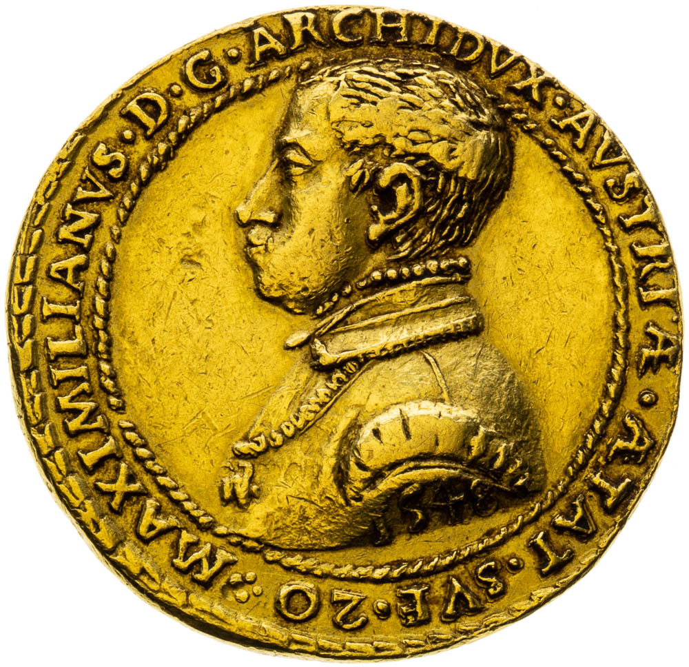Gold Medal 1548 (4 Ducats) - back