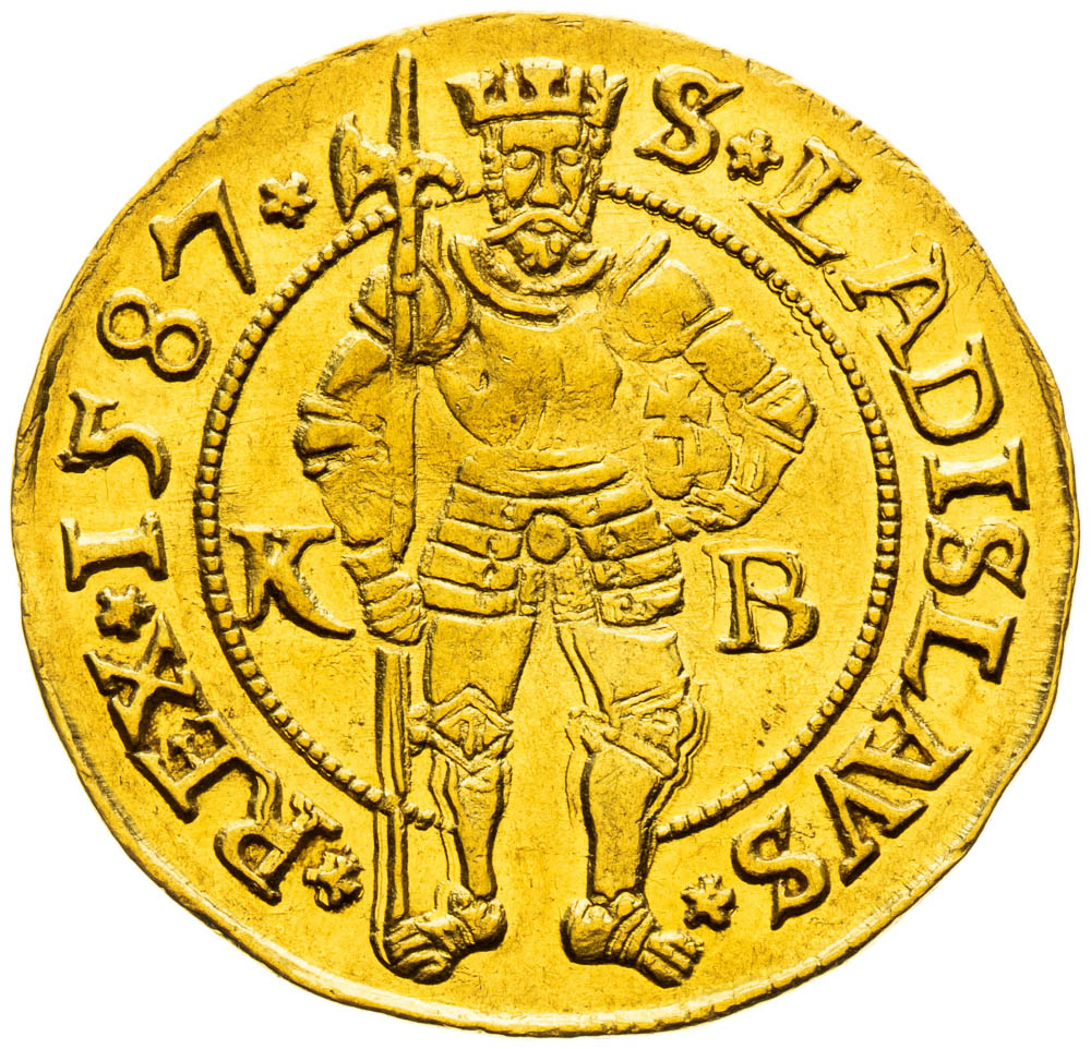 Dukát 1587 - revers