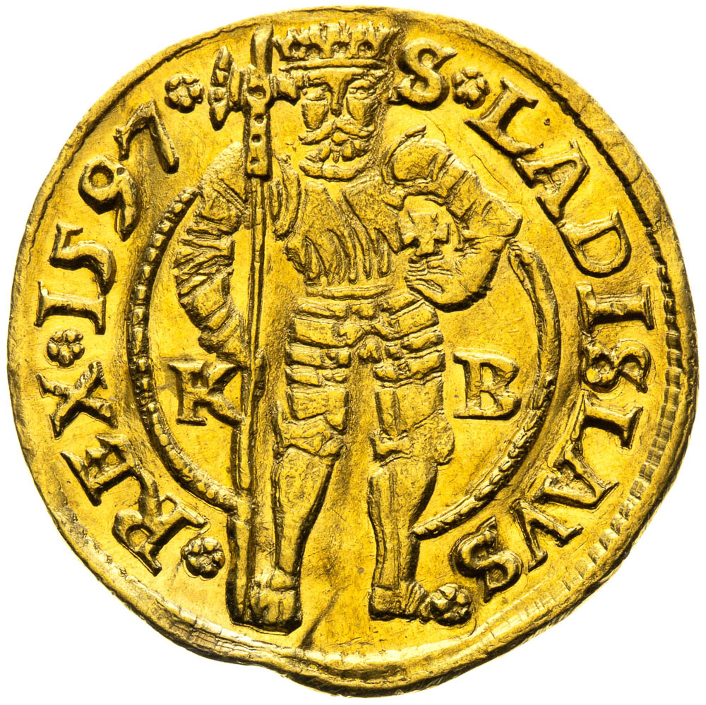 Dukát 1597 - revers