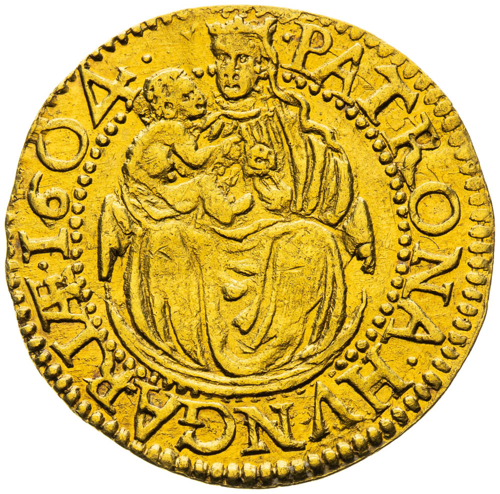 Dukát 1604 - revers