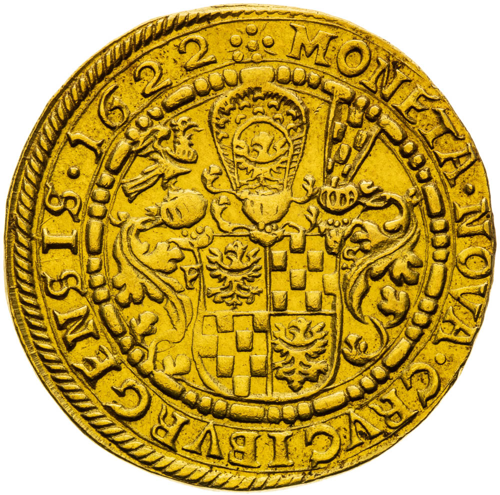 5 Ducats 1622 - back