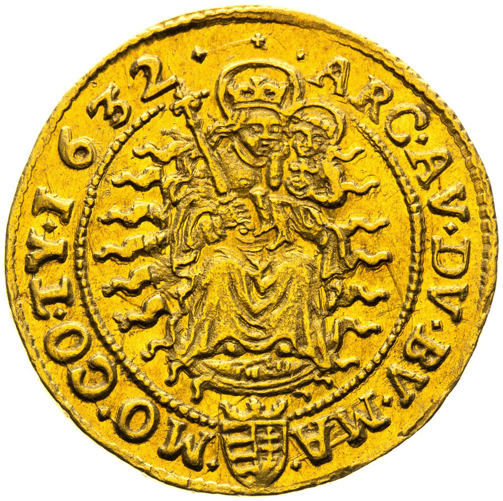 2 Dukát 1632 - revers