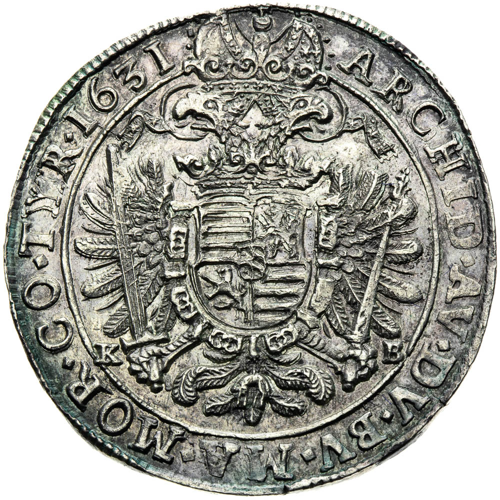 1/2 Tolar 1631 - revers