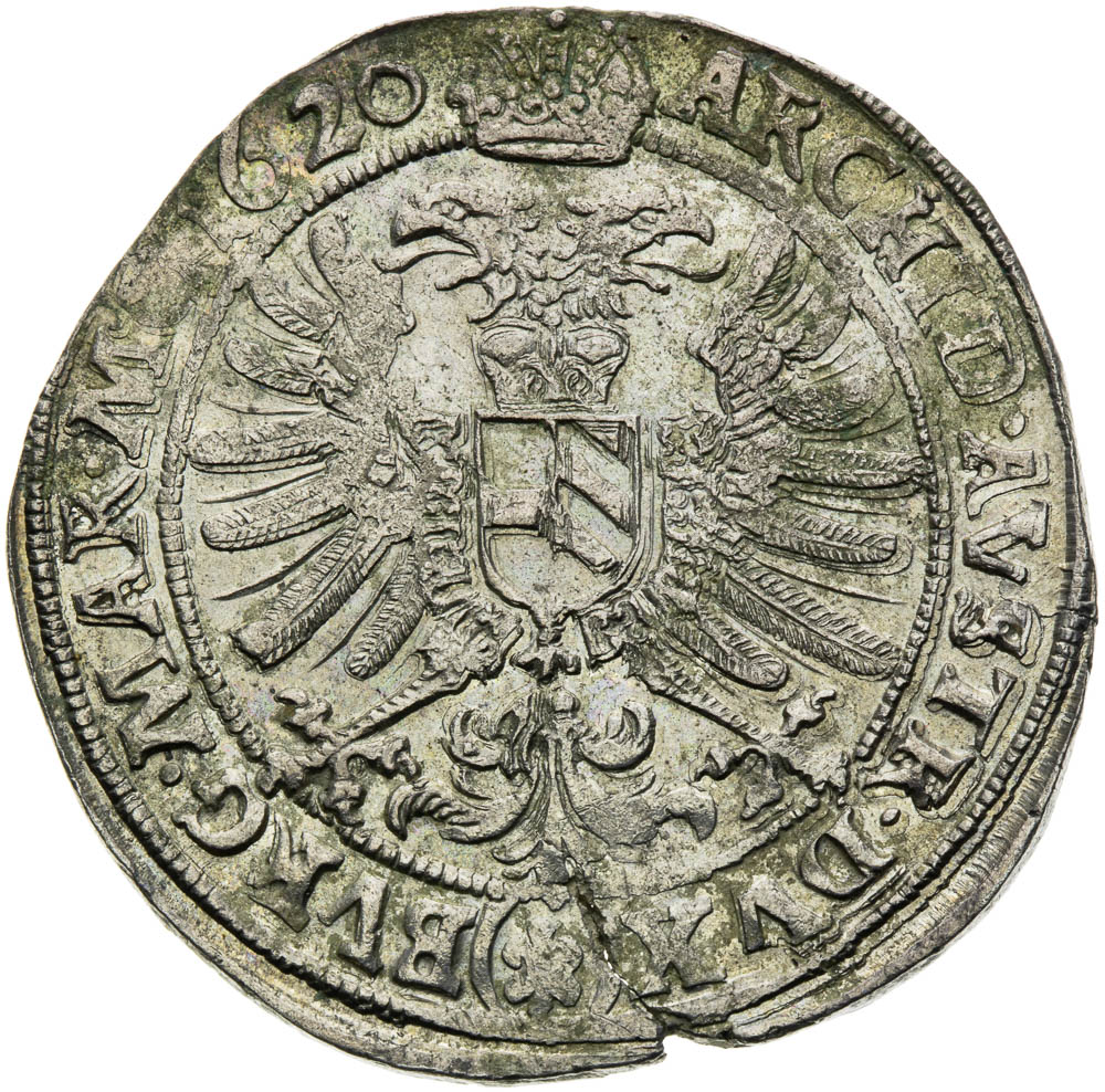 60 Krejcar 1620 - revers