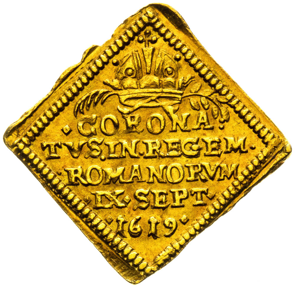 Zlatý žeton 1619 (Klipa) - revers
