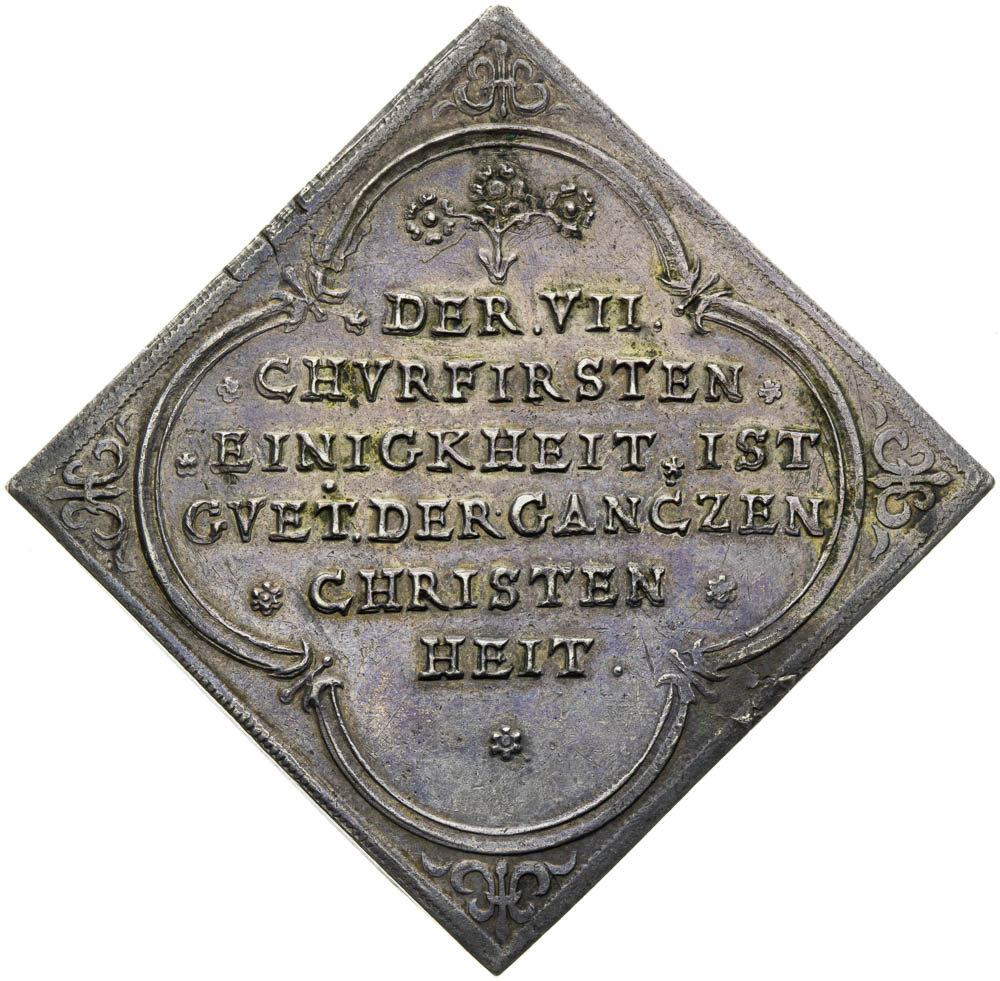 Stříbrná medaile (Tolarová klipa) (1619) - revers