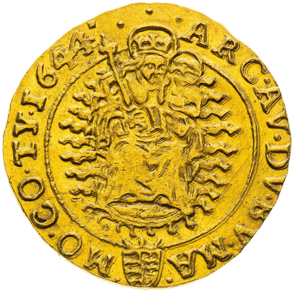 2 Dukát 1644 - revers