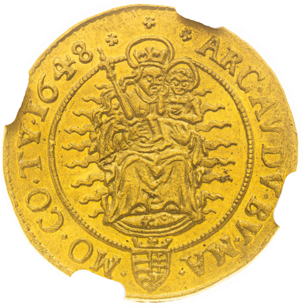 2 Dukát 1648 - revers