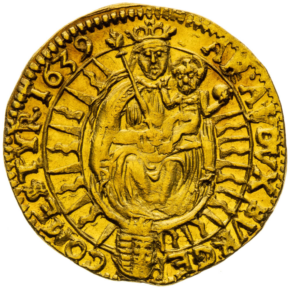 Dukát 1639 - revers