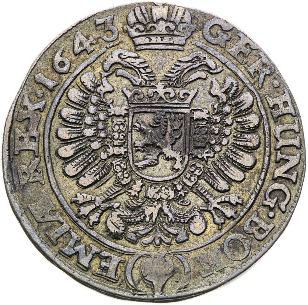 1/2 Tolar 1643 - revers