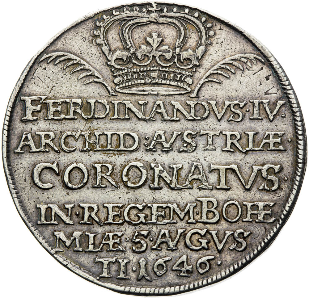 Stříbrná medaile 1646 (Tolar) - avers