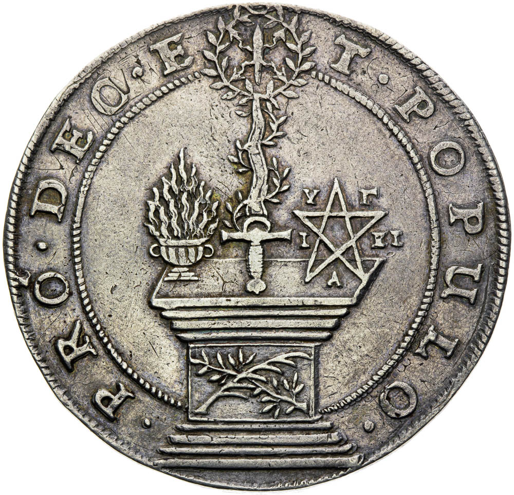 Stříbrná medaile 1646 (Tolar) - revers